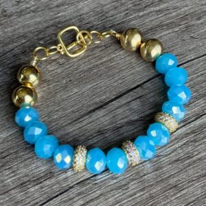 Blue Cristal Bracelet